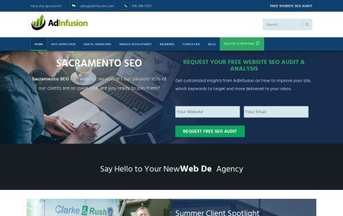 AdInfusion  #1 Sacramento SEO Expert