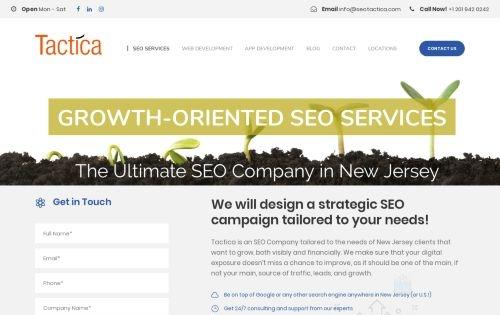 SEO & Link Building in New Jersey - Tactica
